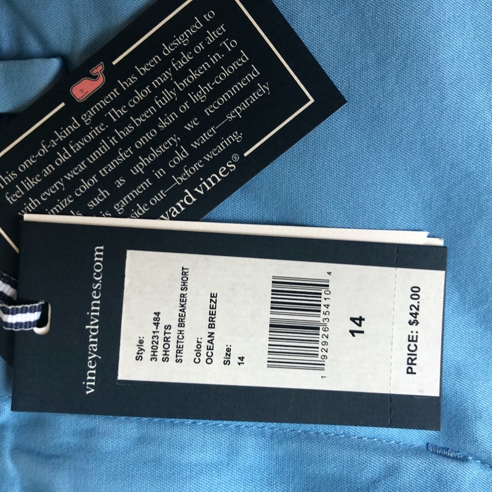 NWT Boys' Stretch Breaker Shorts- Ocean Breeze - Picture 4 of 7